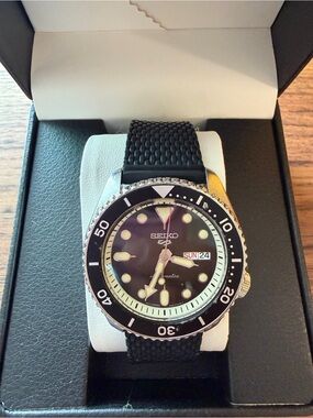 Seiko 5 Sports SRPD55 Automatic "5KX" - Black Dial & Bezel - 42.5mm